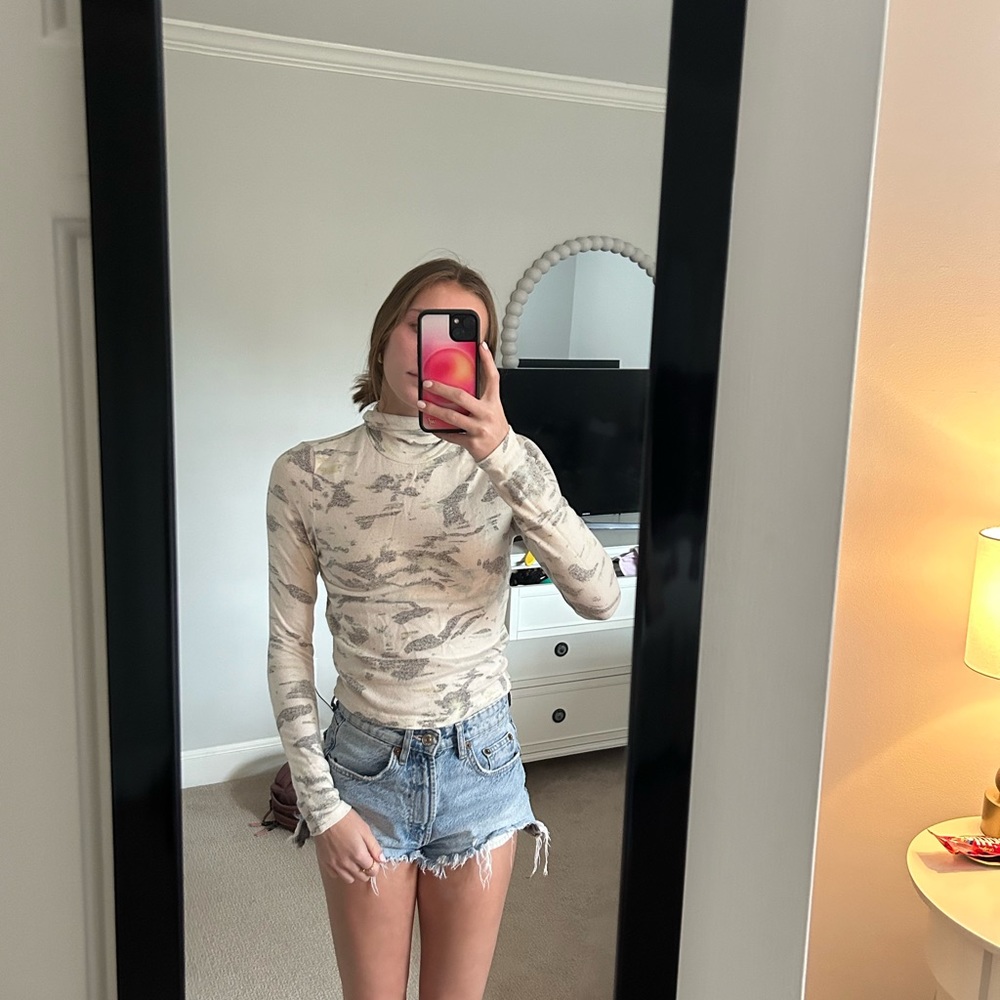 Anthropologie turtle neck top